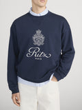 Ritz Sweatshirt Front Detail On Model 