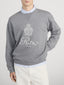 Ritz Sweatshirt Front Detail On Model 