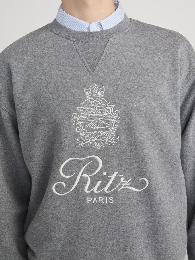 Ritz Sweatshirt Front On Model 