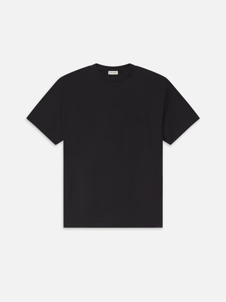 RELAXED POCKET TEE BLACK