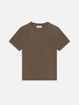 Relaxed Pocket Tee -- Soft Taupe
