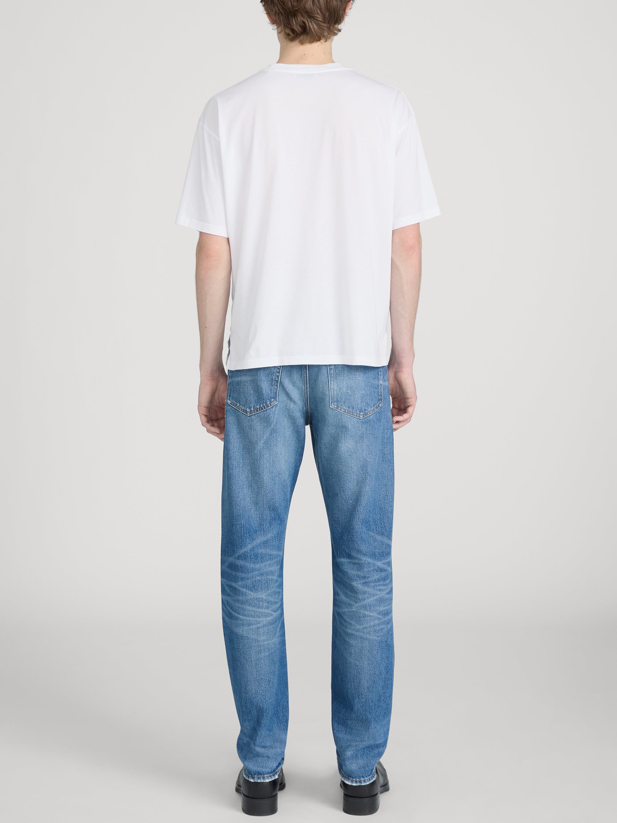 Relaxed Pocket Tee -- White