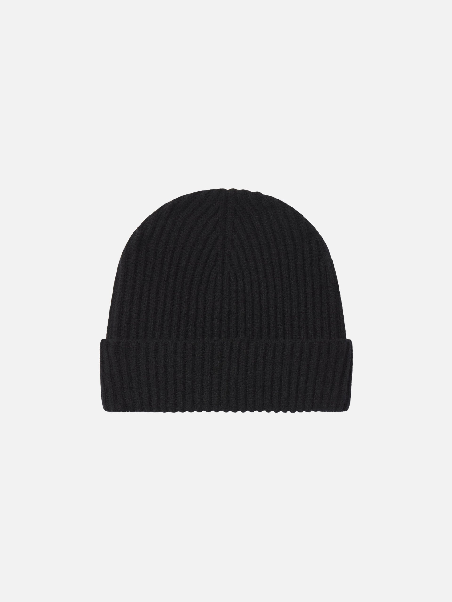 Knit Beanie -- Black