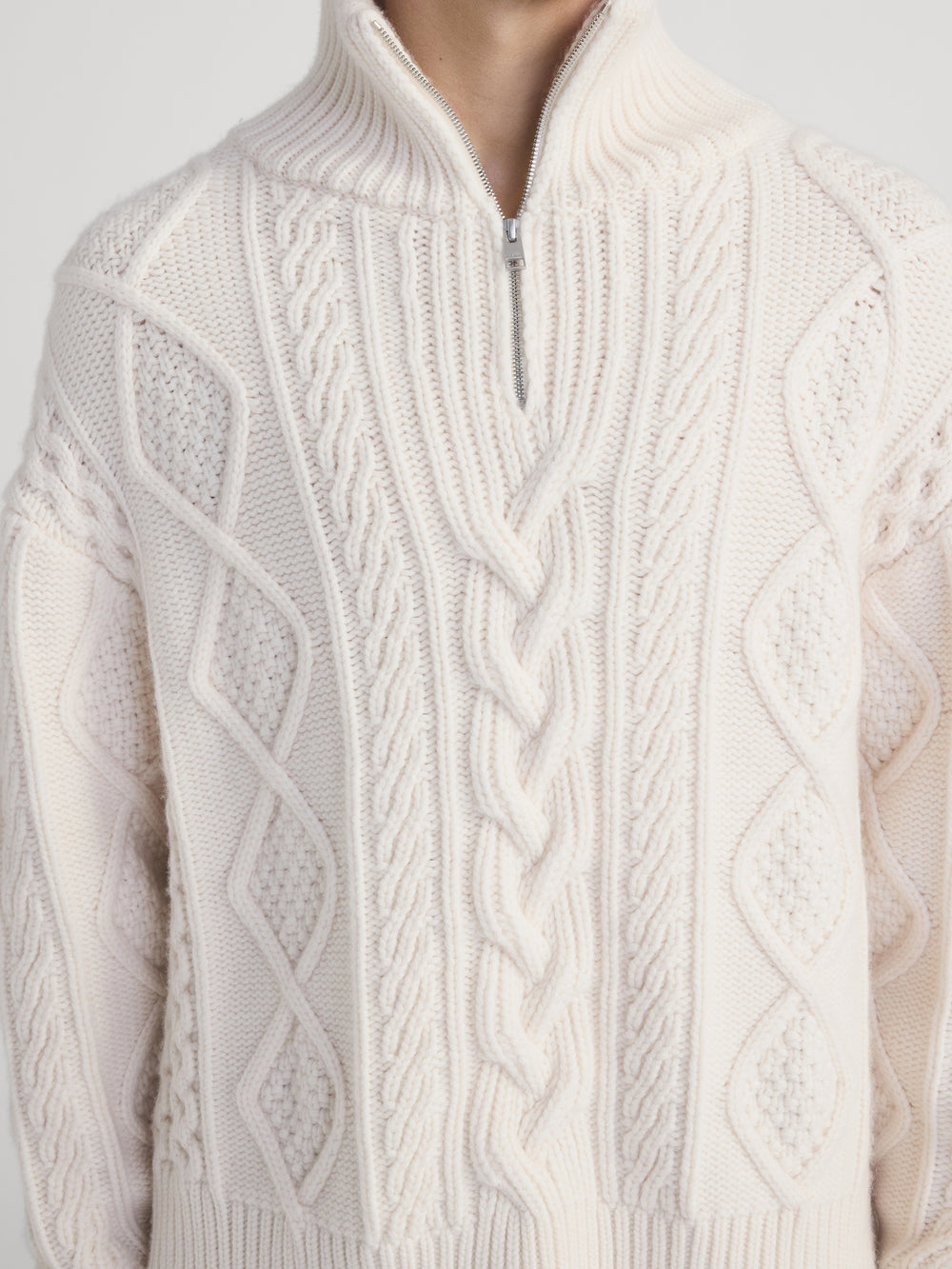 sweater front detail image