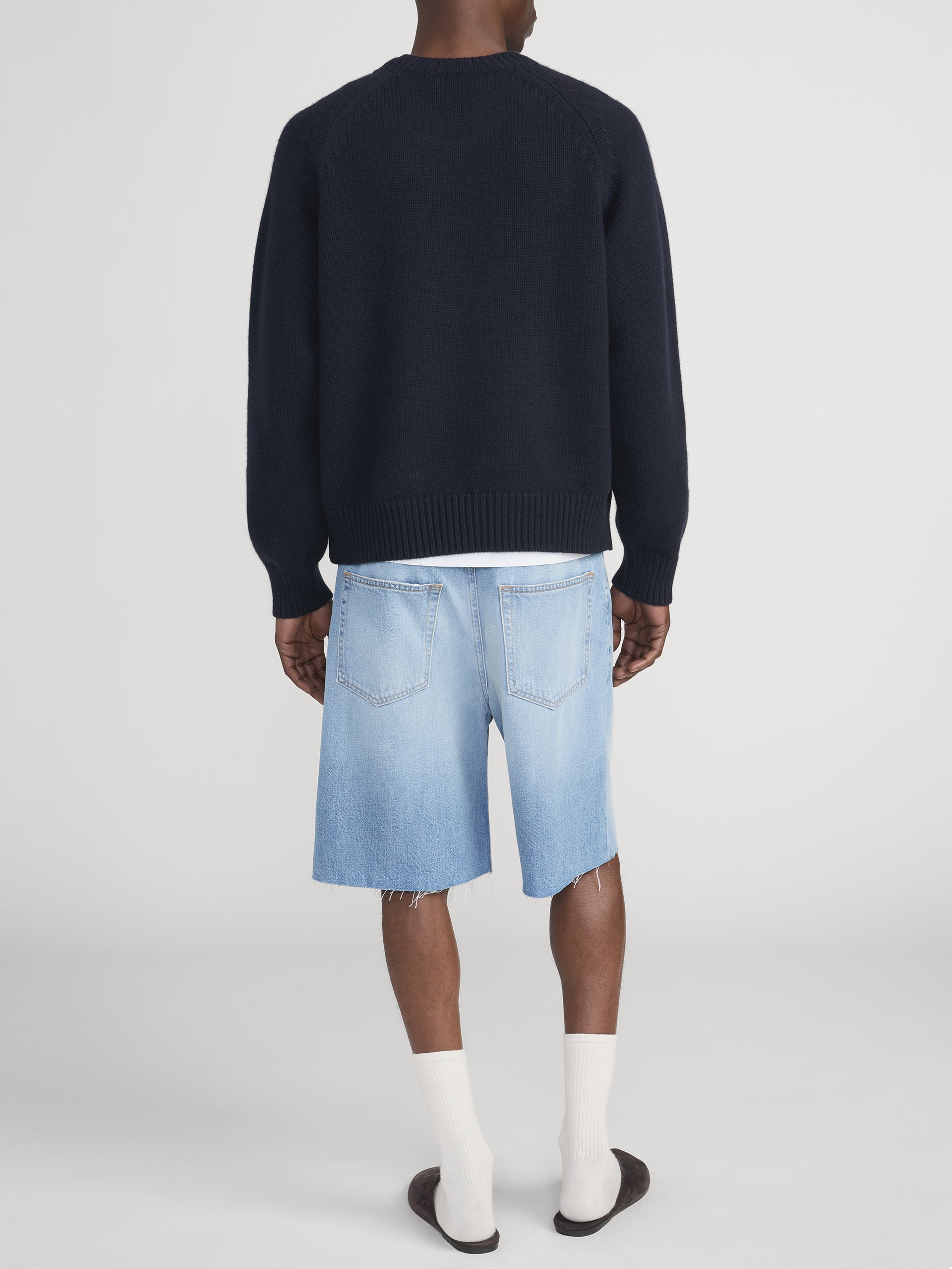 Ritz Sweater Back On Model 