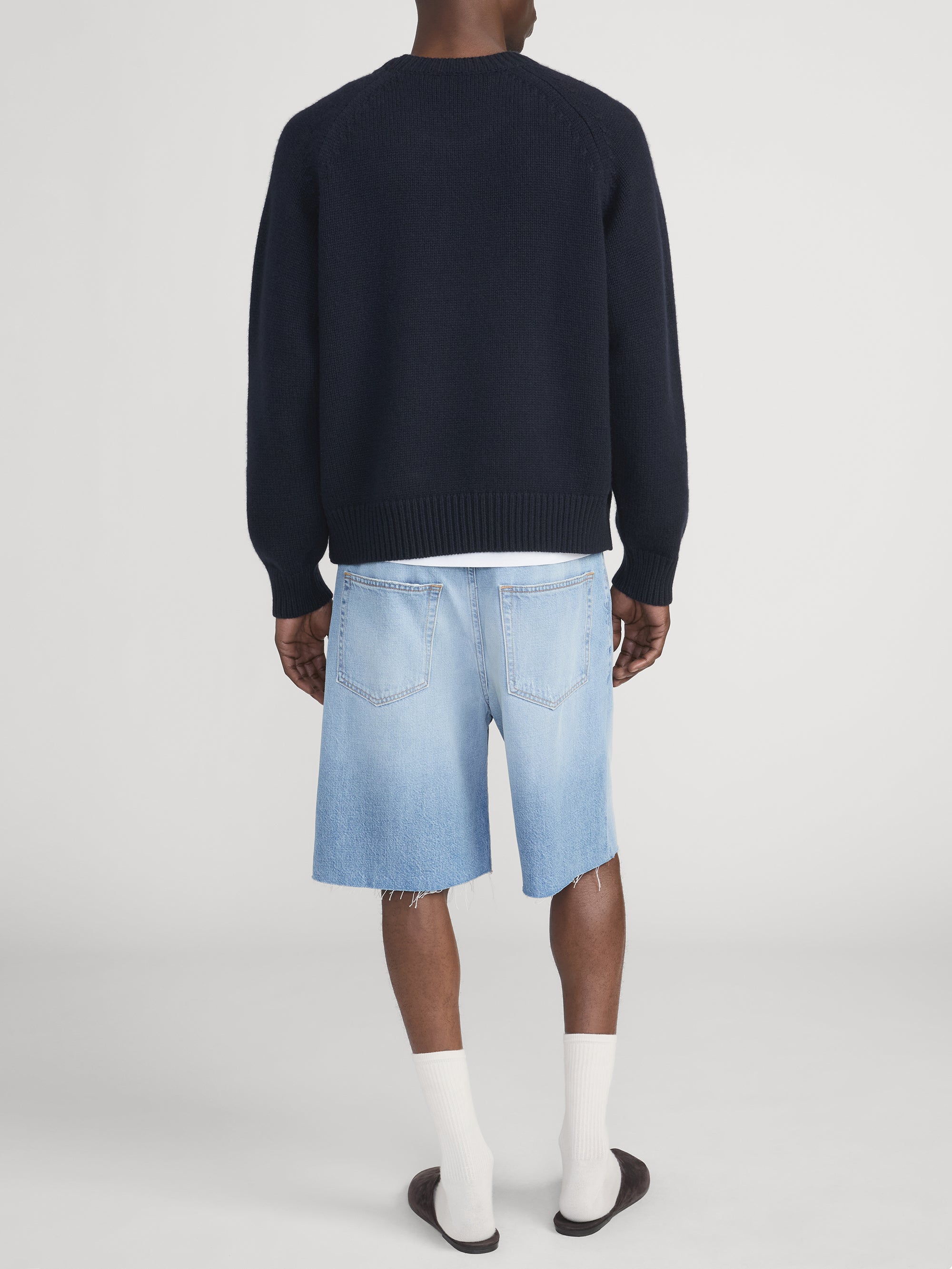 Ritz Sweater Back On Model 
