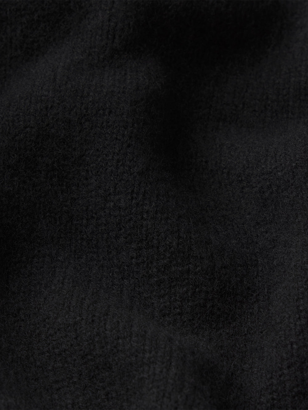 Cashmere Shirt Sweater -- Black