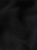 Cashmere Shirt Sweater -- Black