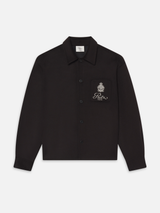 Ritz Double Face Overshirt -- Chocolate Brown