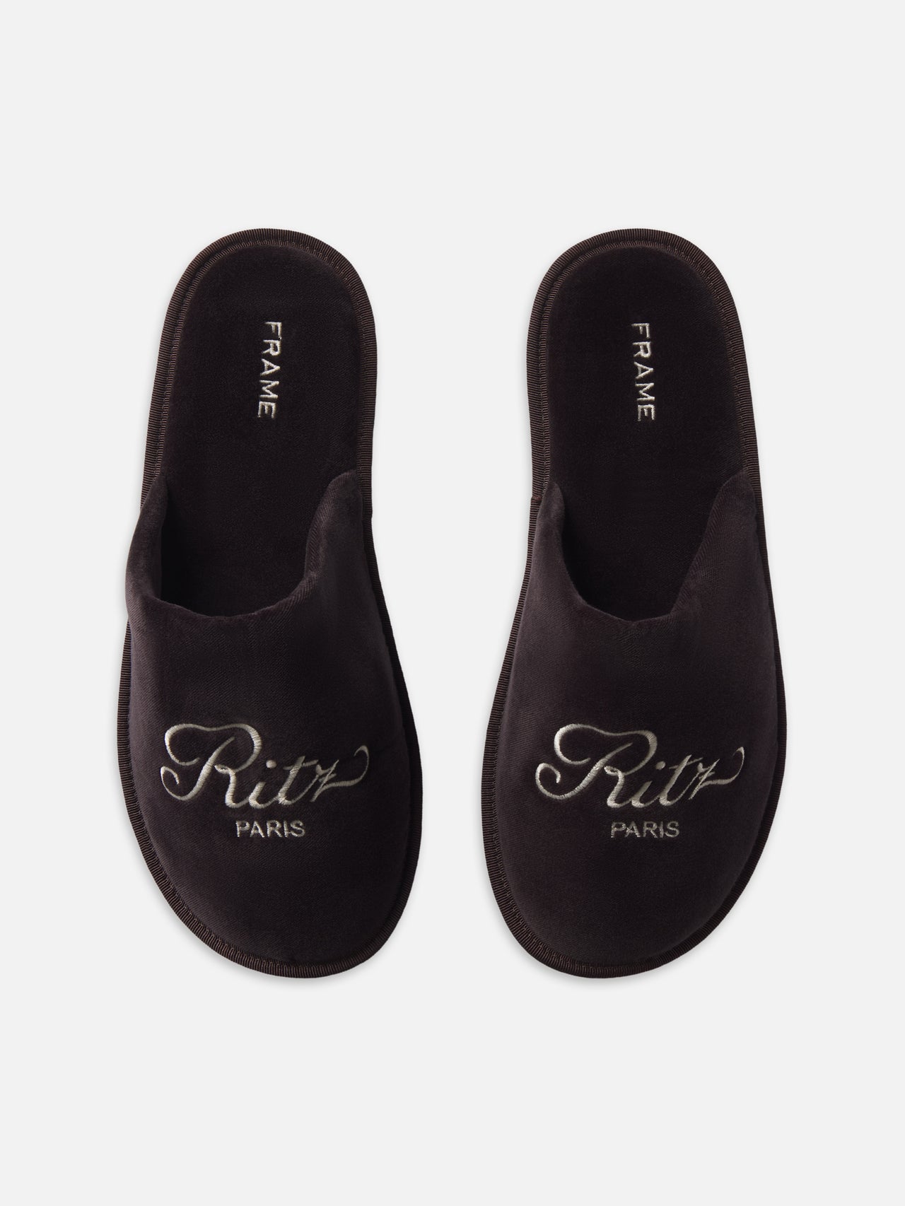 Ritz Unisex House Slippers -- Chocolate Brown