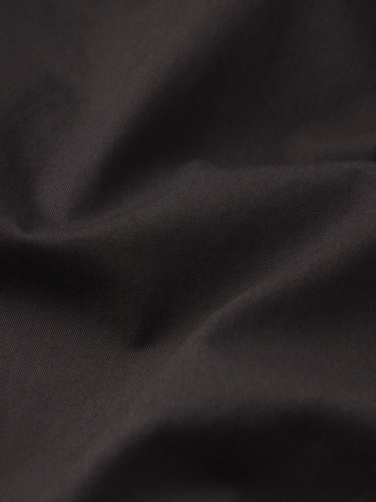 Relaxed Cotton Trousers -- Washed Black