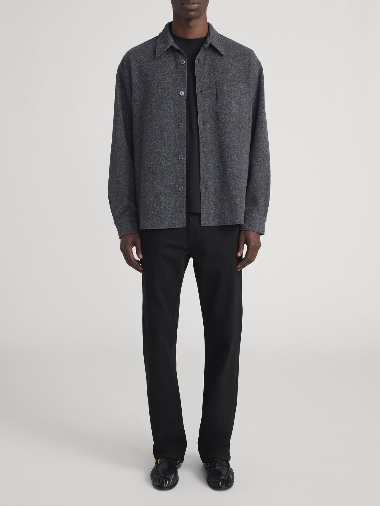 shirt full front view