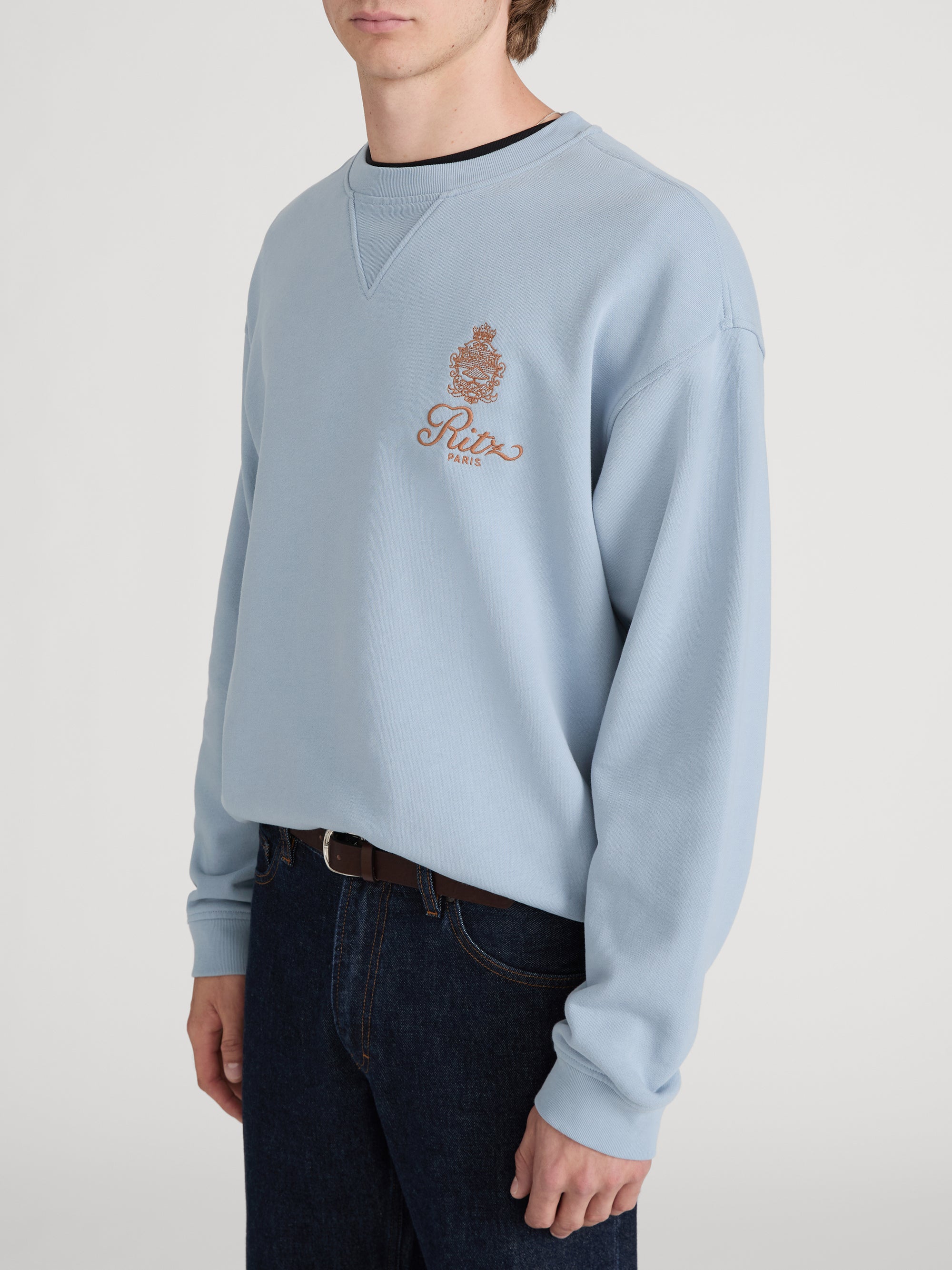 The Ritz Unisex Sweatshirt -- Light Blue