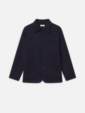 Double Face Wool Jacket -- Deep Navy