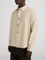 Micro Cord Shirt -- Warm Cream