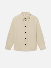 Micro Cord Shirt -- Warm Cream