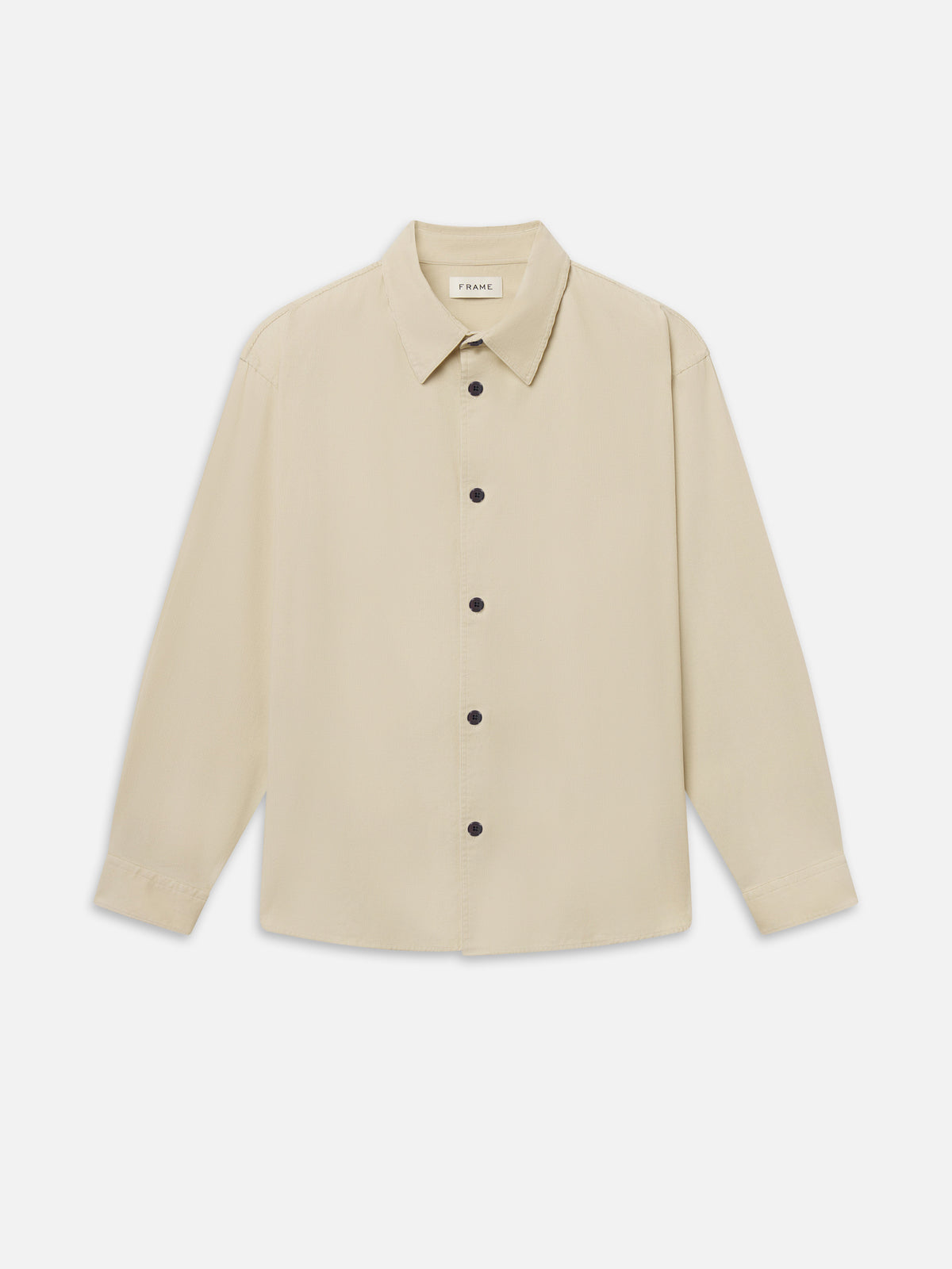 Micro Cord Shirt -- Warm Cream