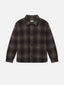 Wool Plaid Jacket -- Brown Plaid