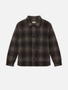 Wool Plaid Jacket -- Brown Plaid