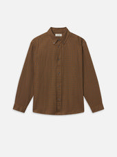 Plaid Shirt -- Camel Plaid