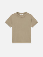 Light Cotton Tee -- Antique Beige