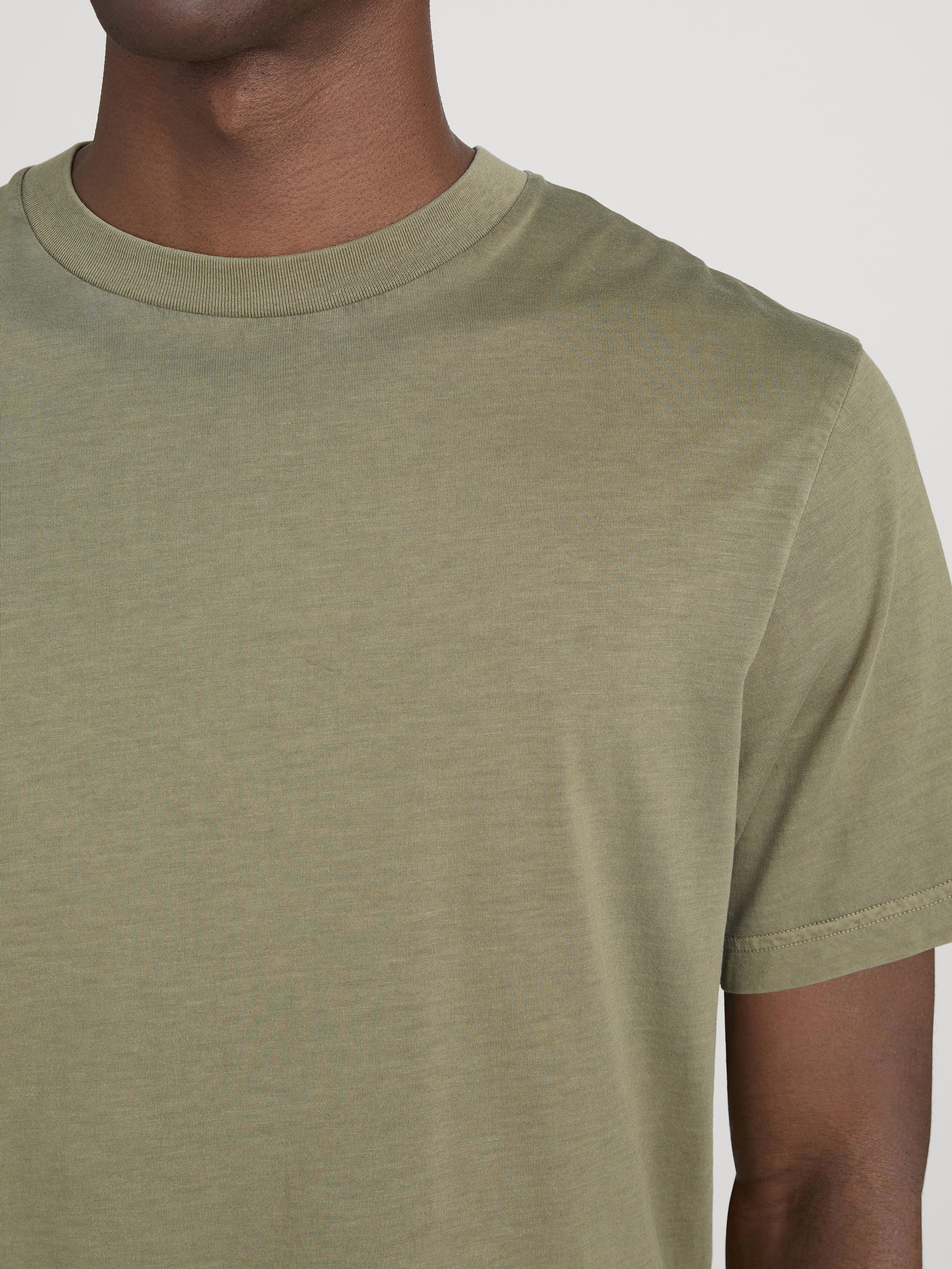 Light Cotton Tee - Antique Green
