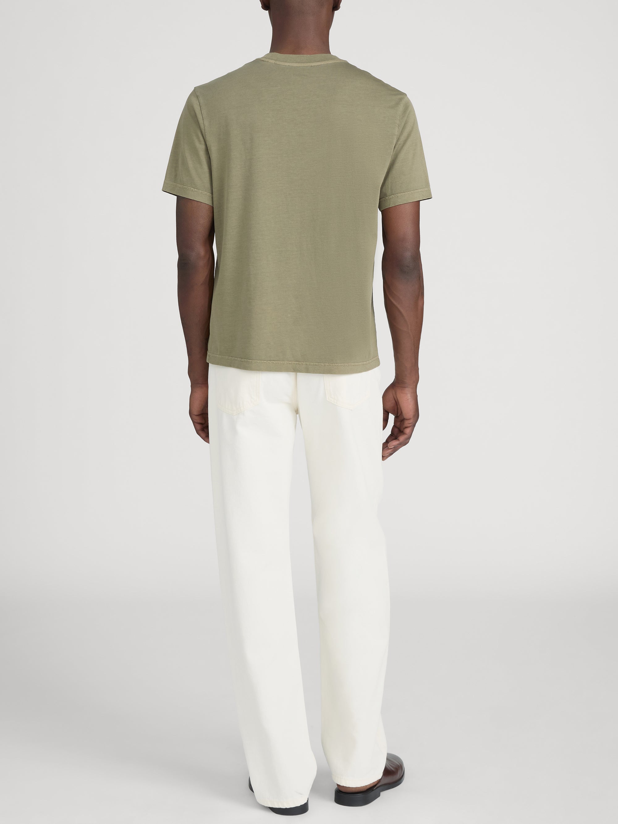 Light Cotton Tee - Antique Green