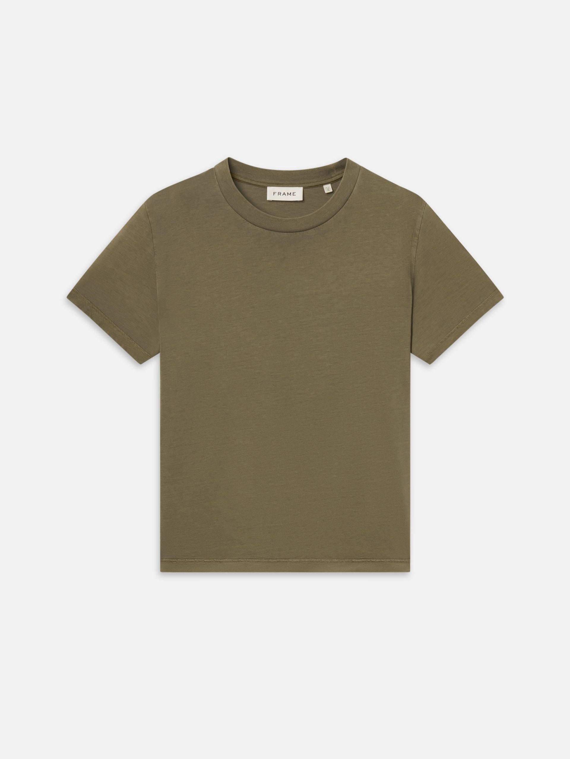 Light Cotton Tee - Antique Green