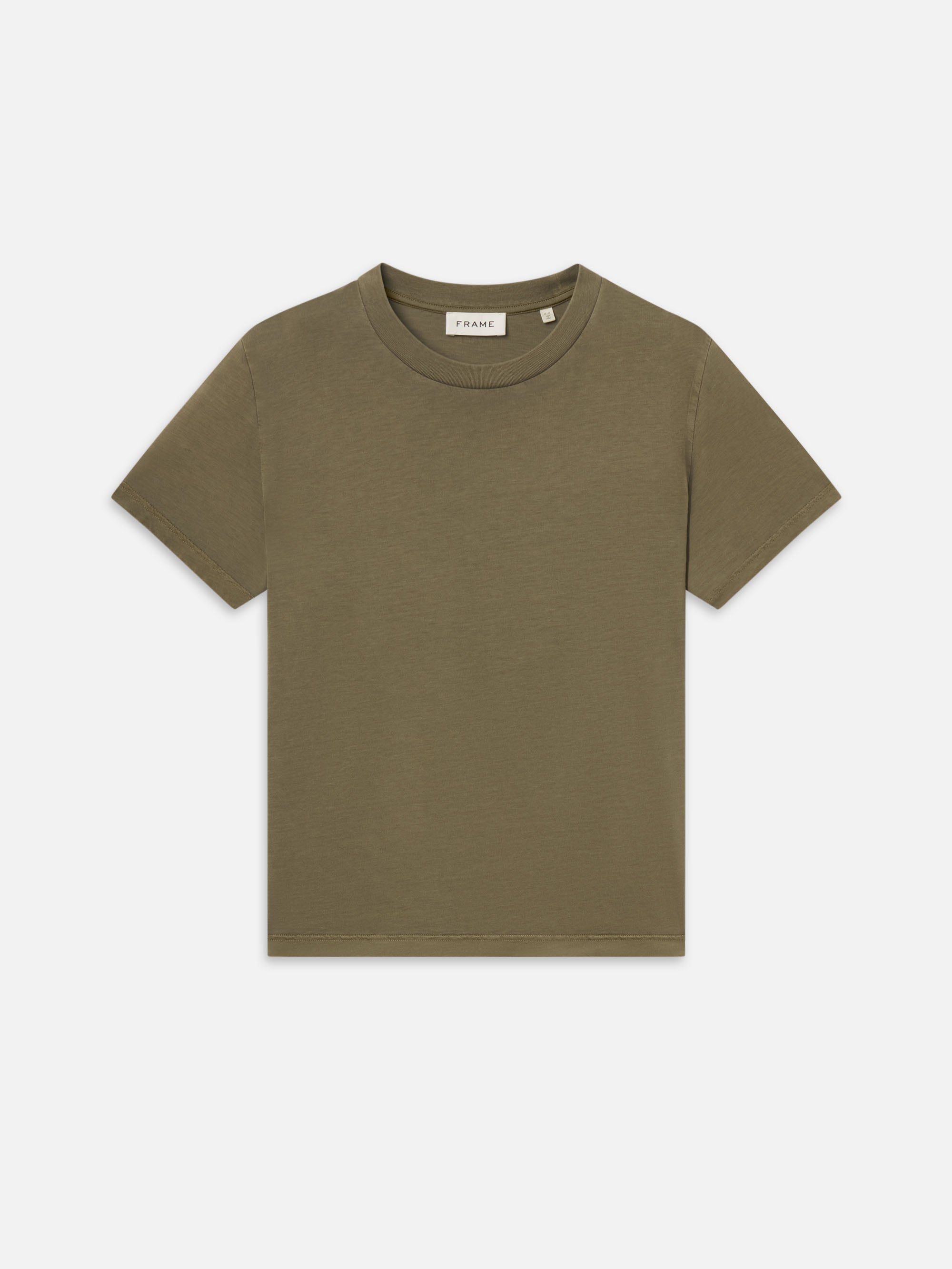 Light Cotton Tee - Antique Green