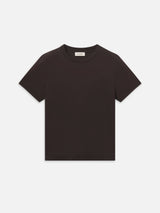 Light Cotton Tee -- Deep Brown