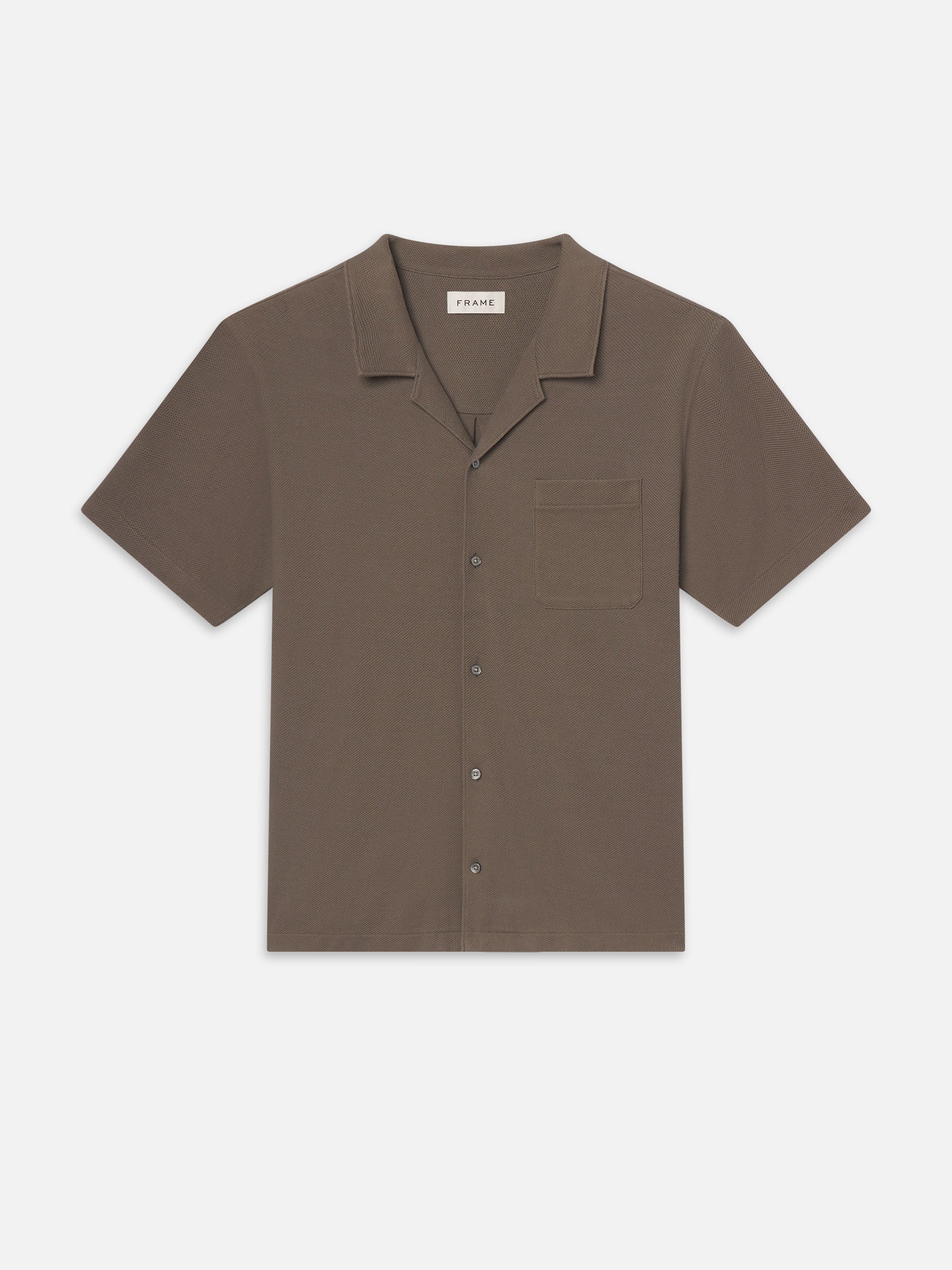 JACQUARD POLO SOFT MOCHA