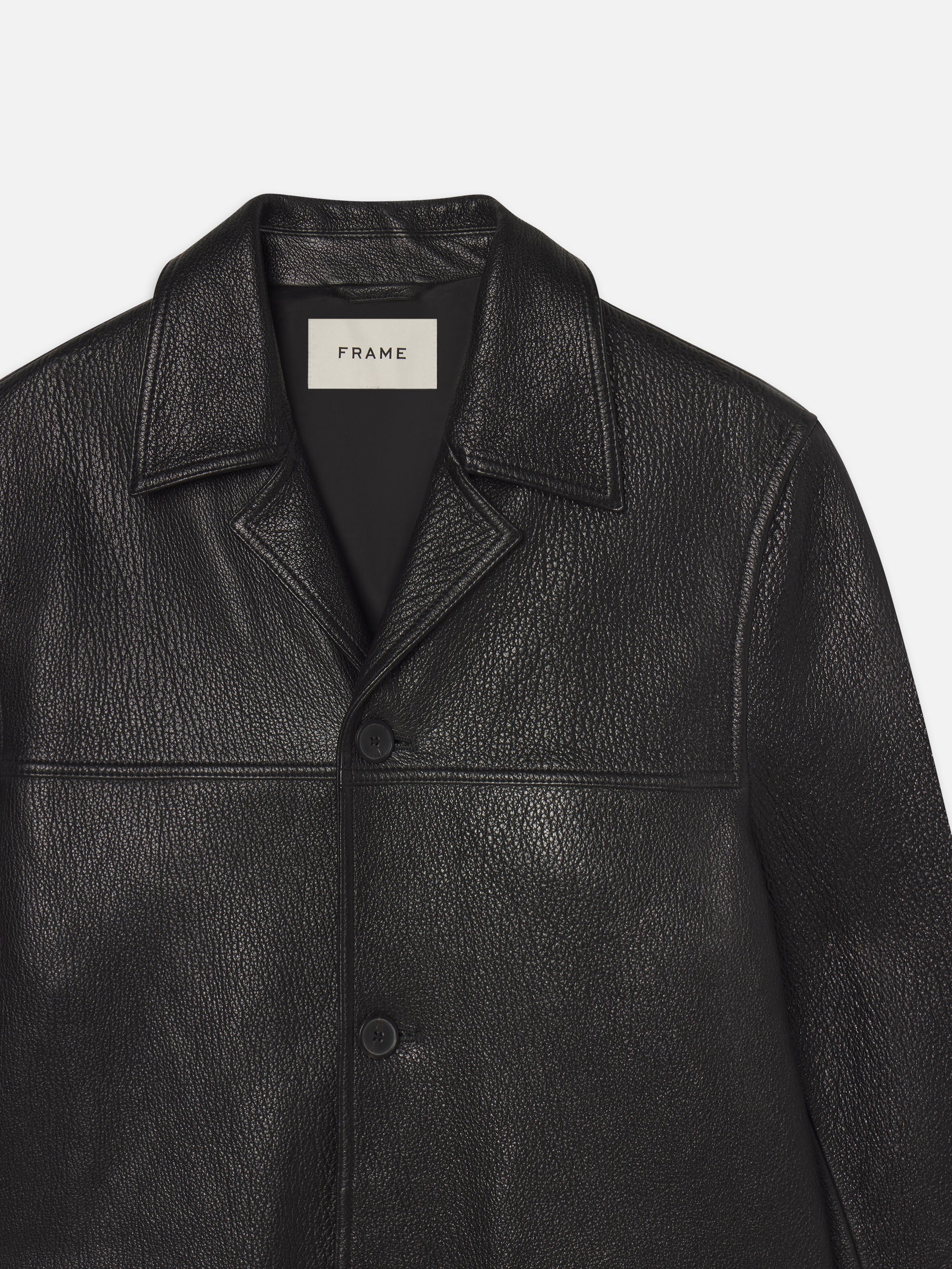 LEATHER JACKET BLACK
