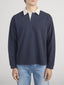 Rugby Polo Shirt -- Dark Navy