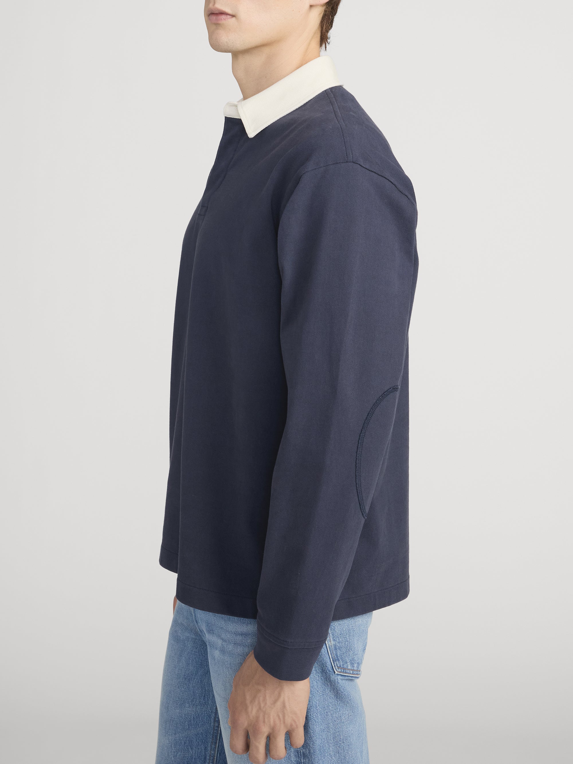 RUGBY POLO SHIRT DARK NAVY