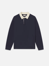 Rugby Polo Shirt -- Dark Navy