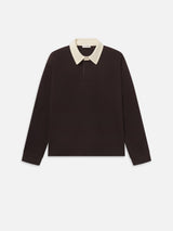 Rugby Polo Shirt -- Deep Brown
