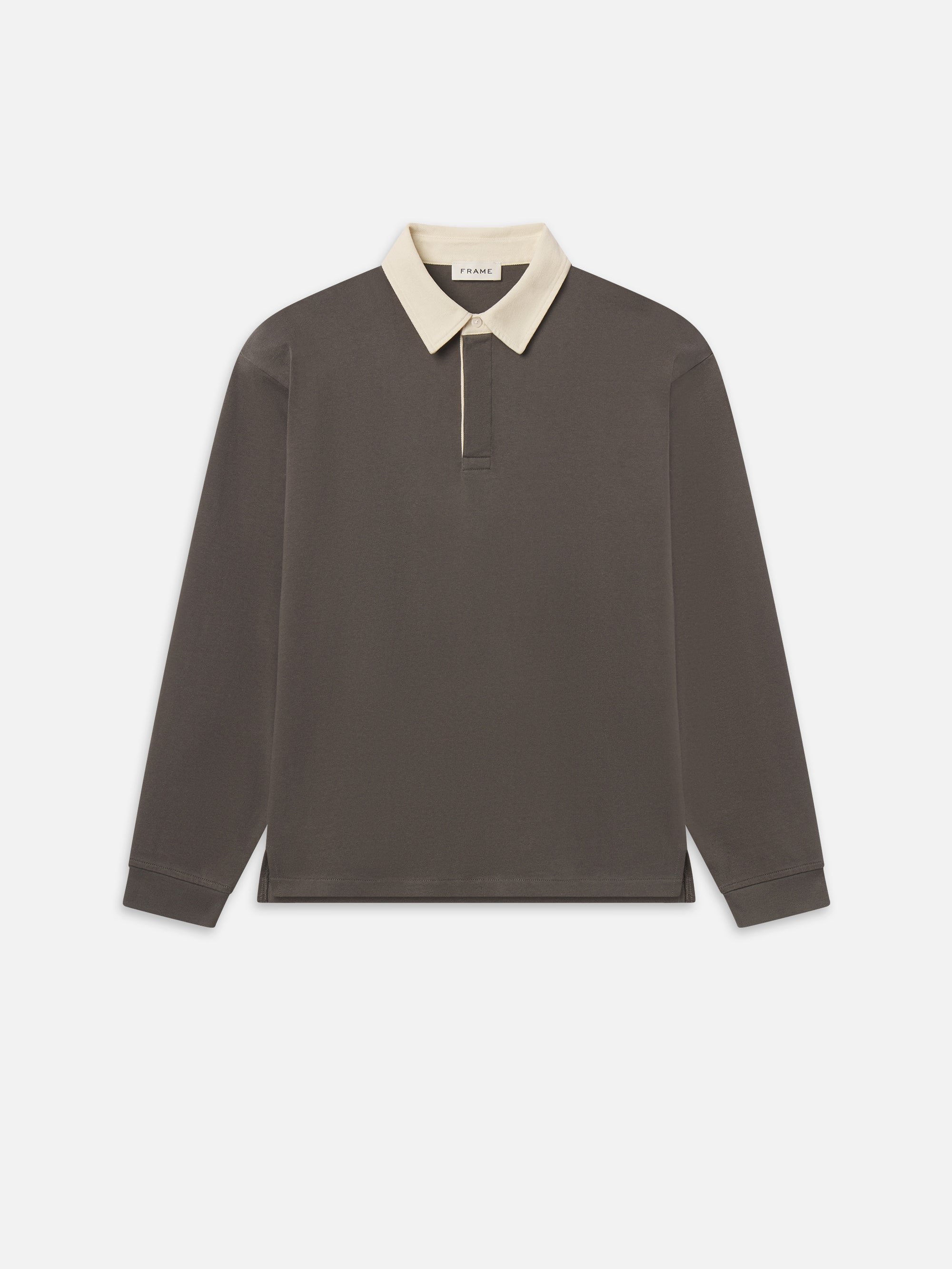 Rugby Polo Shirt -- Grey