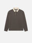 Rugby Polo Shirt -- Grey