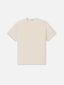 Jacquard Stripe Tee -- Cream