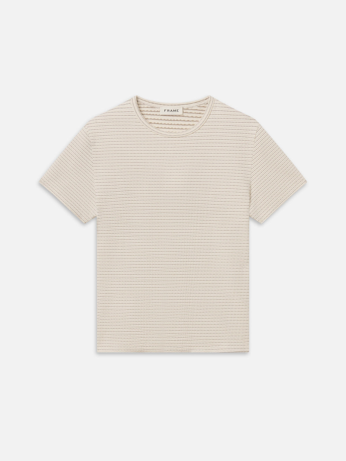 Jacquard Stripe Tee