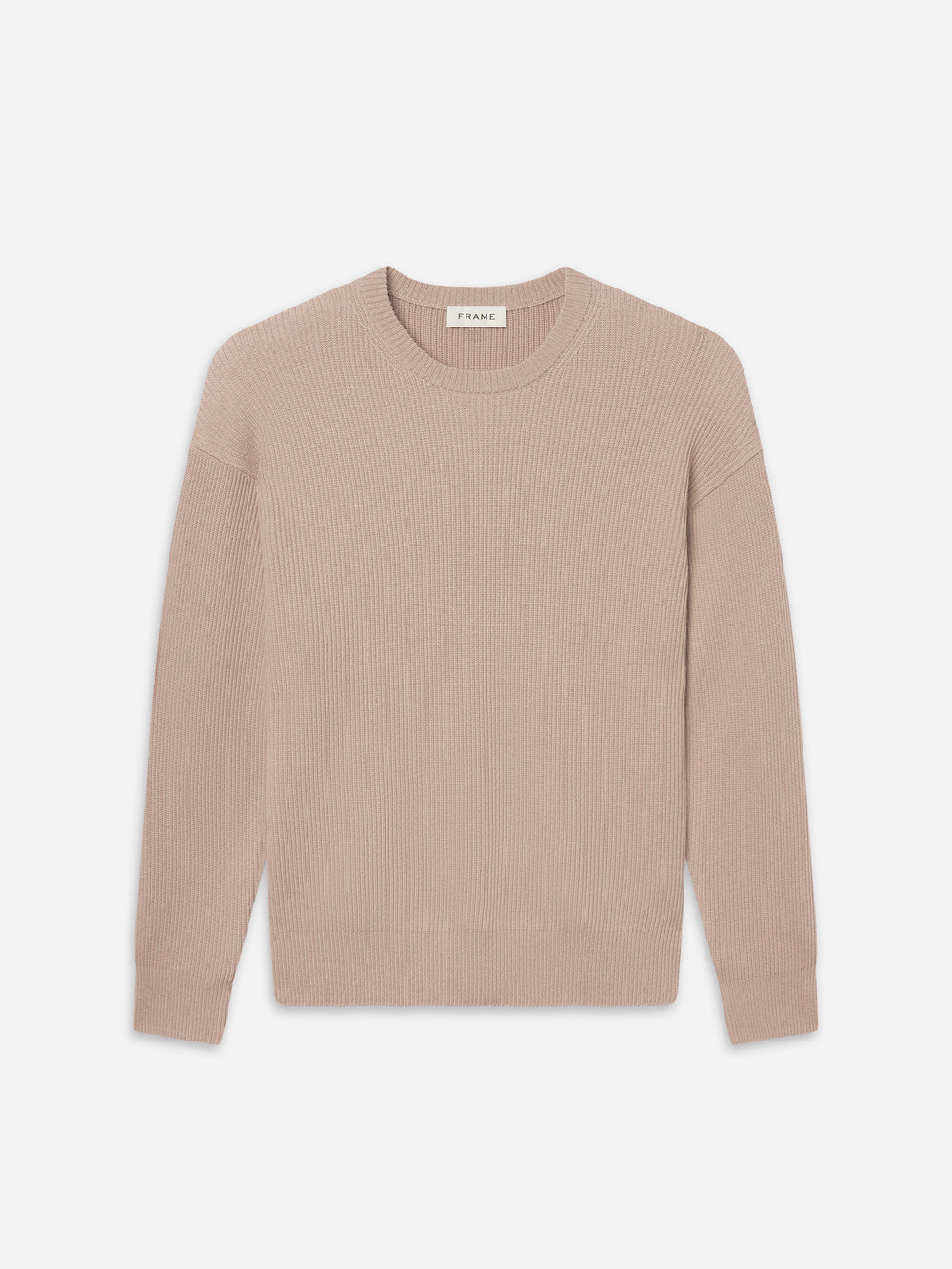 Ribbed Crewneck Sweater