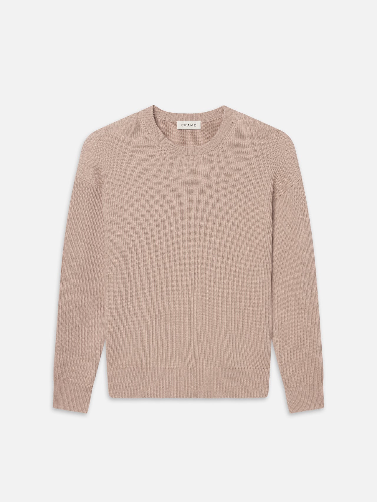 Ribbed Crewneck Sweater