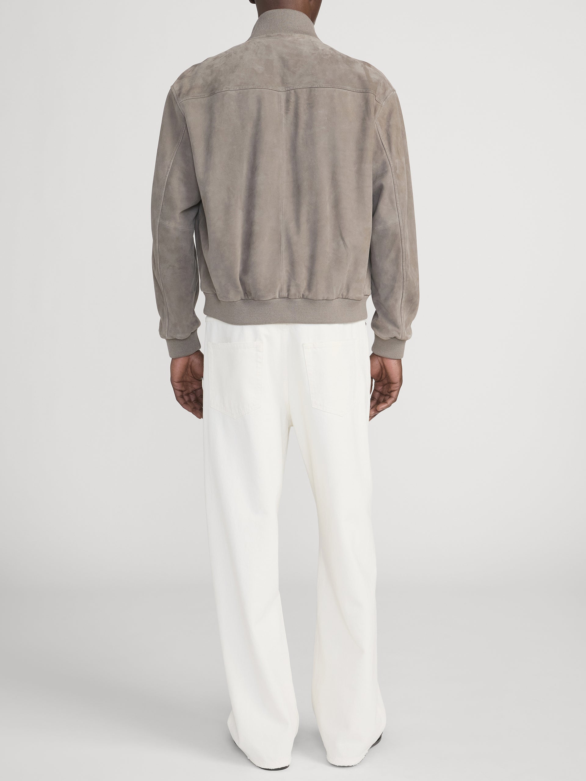 Jacket On Model Back 