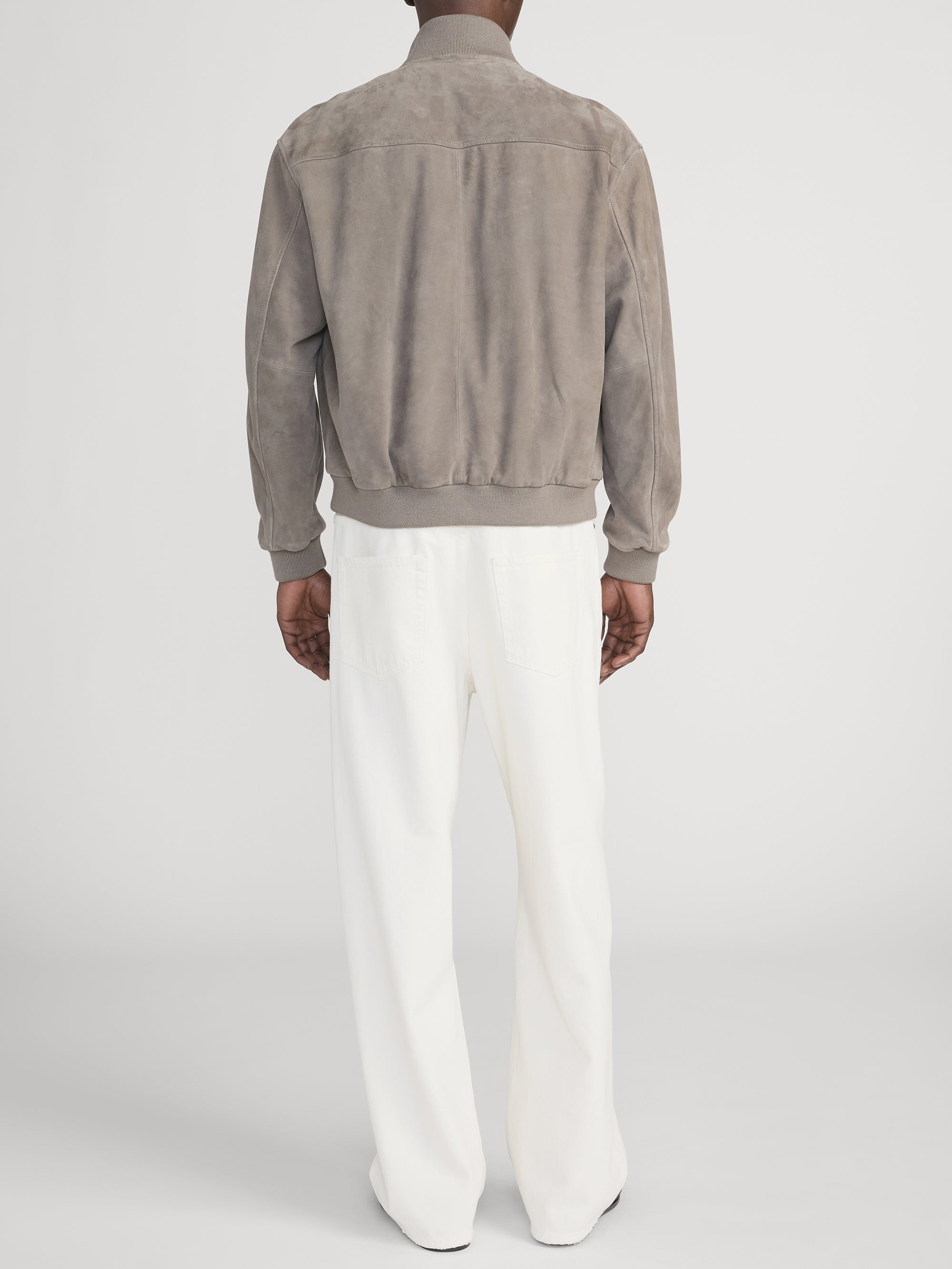 Jacket On Model Back 