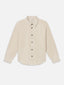 Suede Shirt -- Light Stone