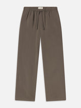 Easy Wide Leg Trousers -- Smoky Green
