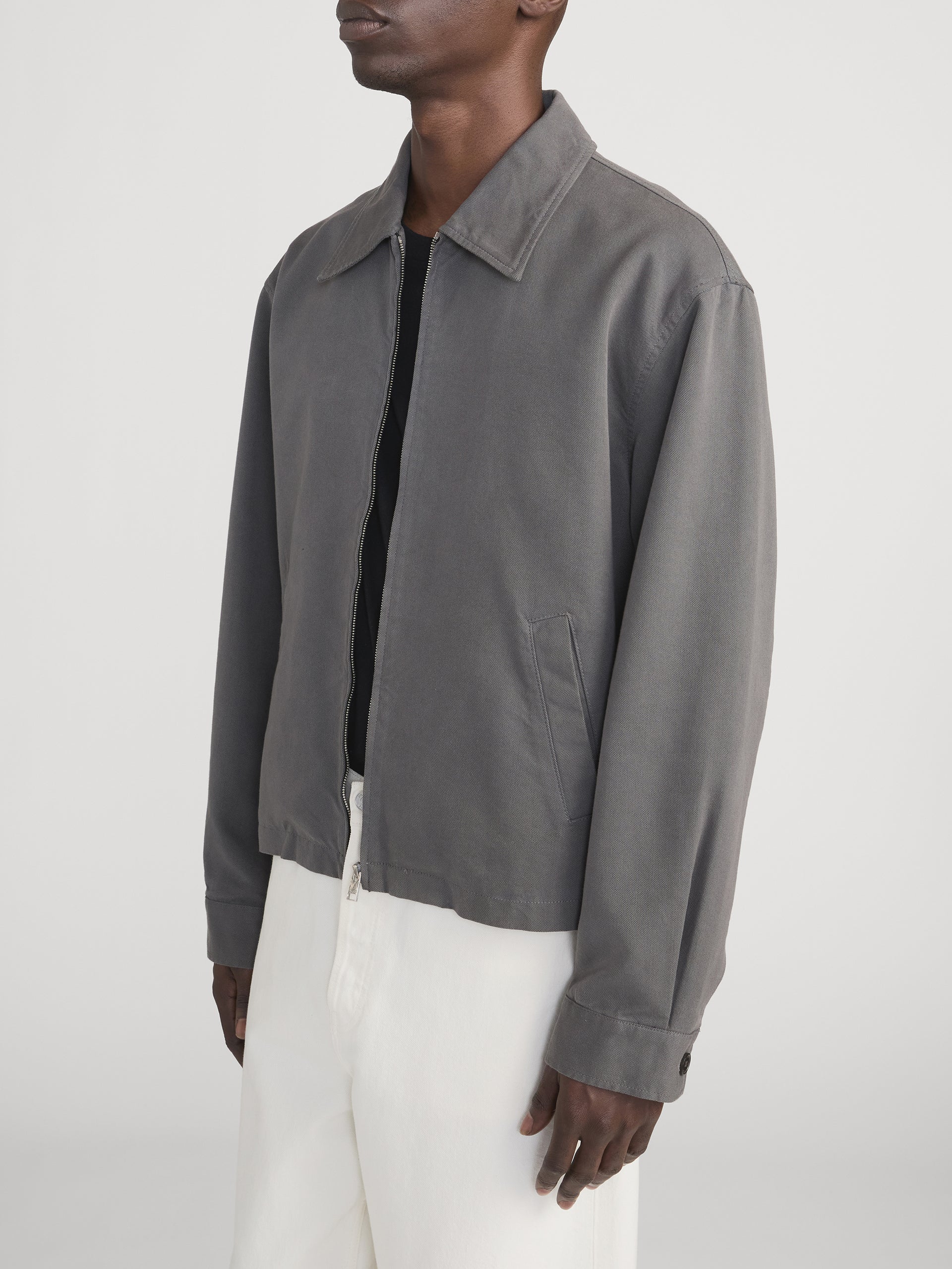 Jacket On Model Side 