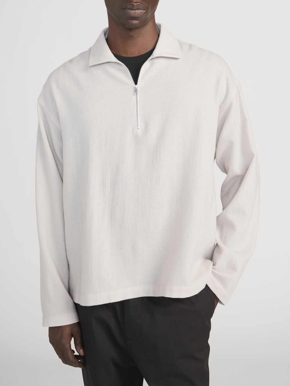 Overshirt On Model Front Crop 