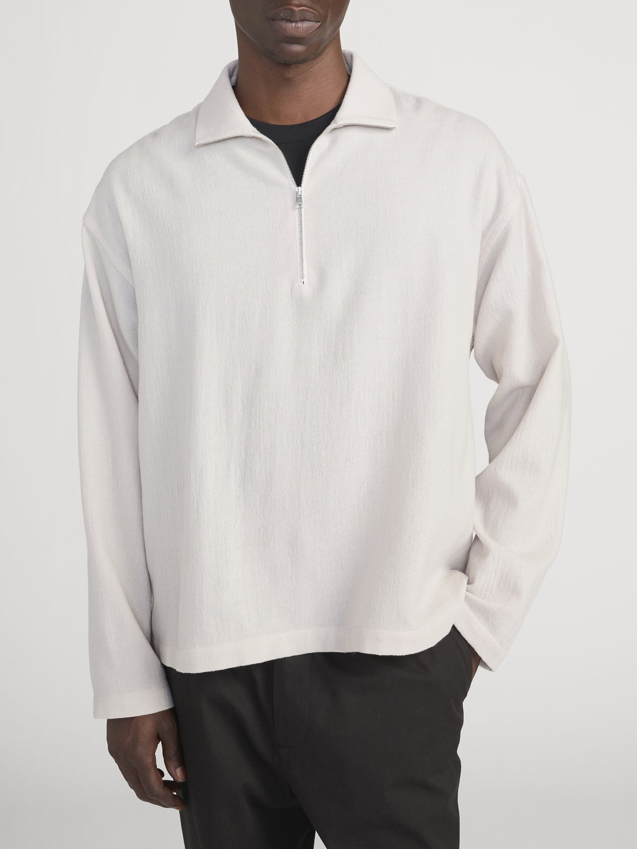 Overshirt On Model Front Crop 