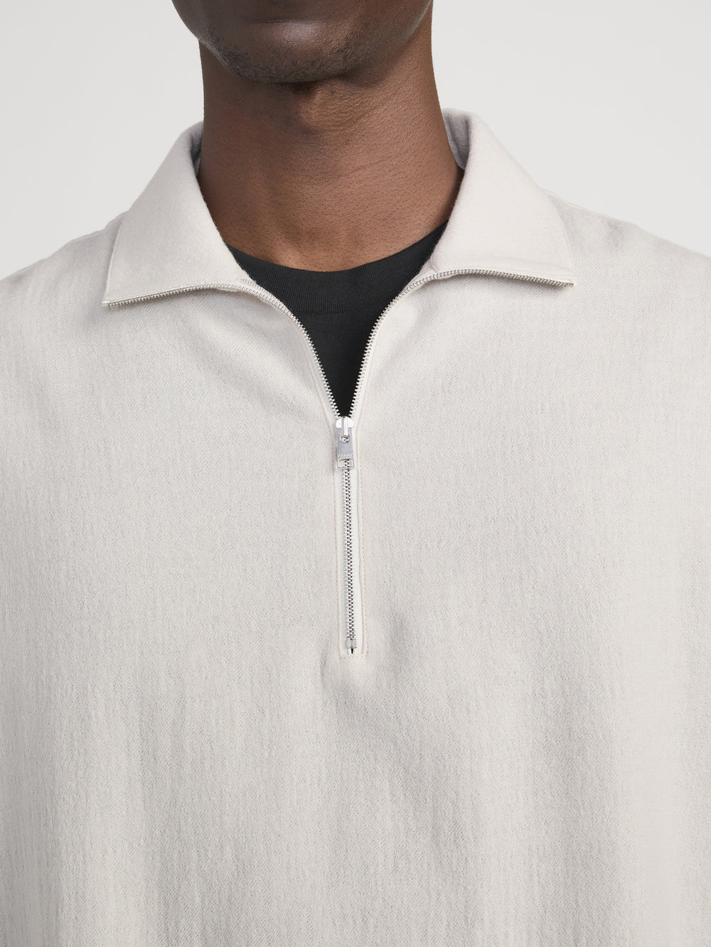 Over Shirt On Model Crop Detail 